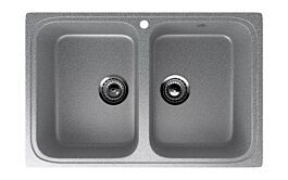 Мойка EcoStone ES-23-309 (ТЕМНО СЕРЫЙ) двойные 775*495мм: купить в ...