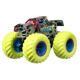Hot Wheels: Monster Trucks. Монстр-трак светящийся Podium Crasher ...