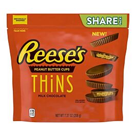 Reese's Шоколад THiNS Milk Chocolate Peanut Butter Cups 208г