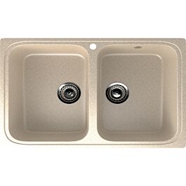 Мойка EcoStone ES-23-328 (БЕЖЕВЫЙ) двойные 775*495мм: купить в городе ...