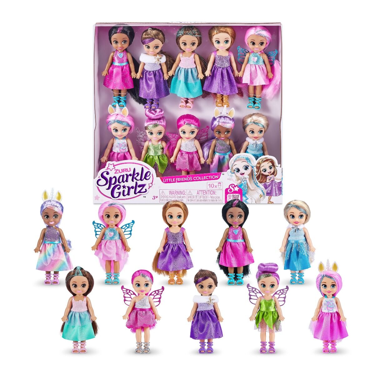 Sparkle girlz little friends 2025