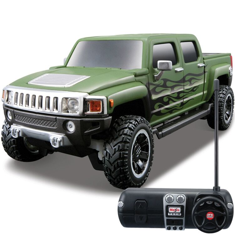Maisto: 1:24 Hummer H3T RC, в ассортименте: купить машинку на п/у
