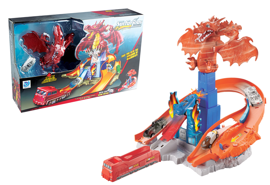 Трек hot Wheels Тиранозавр рекс w5084