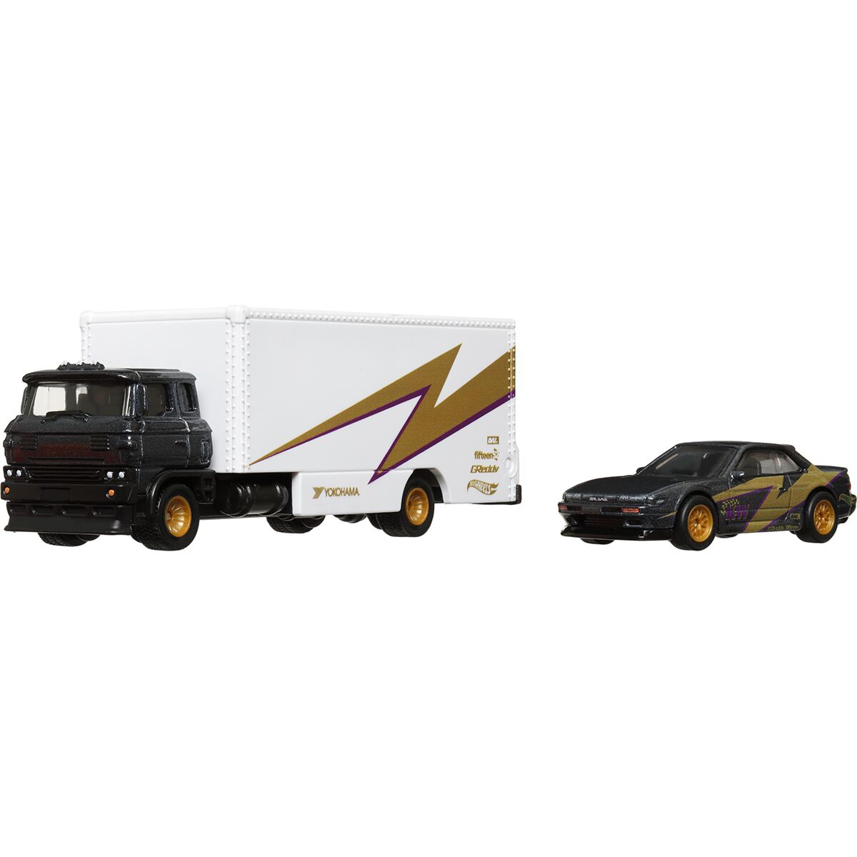 Hot Wheels Basic. Premium Team Transport Sakura Sprinter Nissan Silvia S13 Marwin .1392430