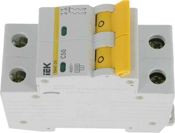 Автоматические выключатели iek каталог. Автоматический выключатель IEK ва47-29 2п,. IEK ва47-29 с32 3. Выключатель ва 47 29 2р 32а. Ва47-29 2п 32а.