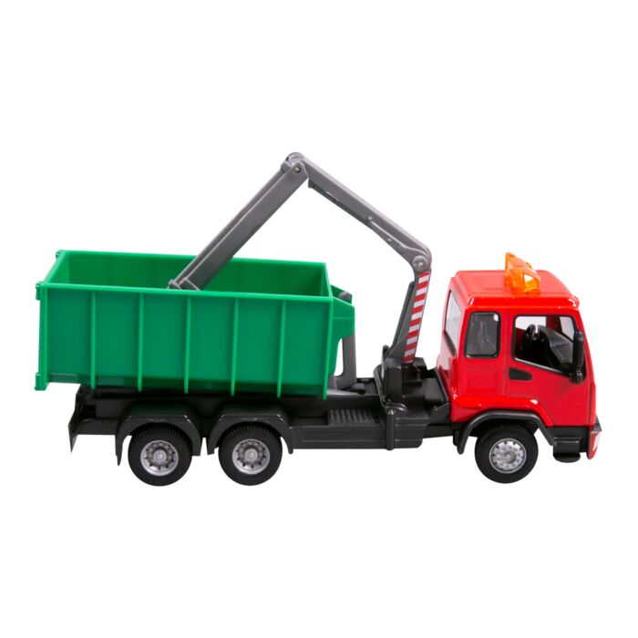 Camion Benne Avec Échelle Nacelle Bburago - Modèle Réduit Die-Cast 1:50, Jouet Collectible Avec Pièces Mobiles