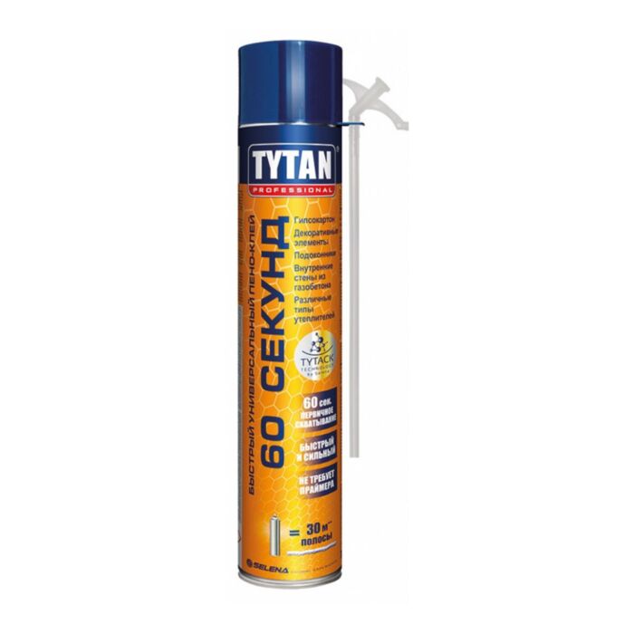 TYTAN пена-клей СТД, быстрый, универсальный, 60 сек., 750 мл: купить в ...