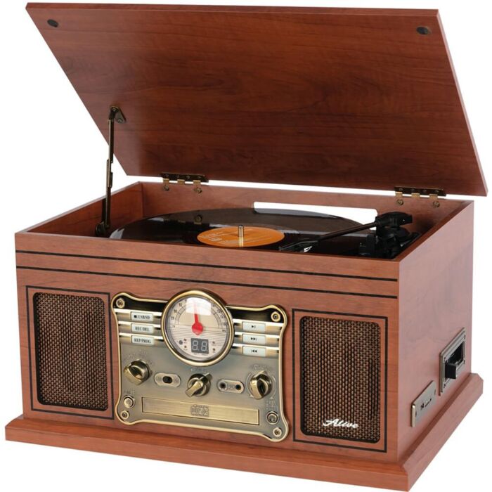 Проигрыватель виниловых дисков Alive Audio RADIOLA Wood с FM-приемником ...