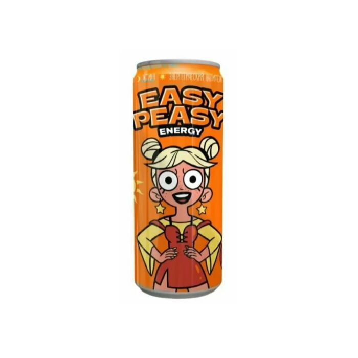 EASY PEASY Напиток энергетический МАНГО-АПЕЛЬСИН 450мл: купить по ...