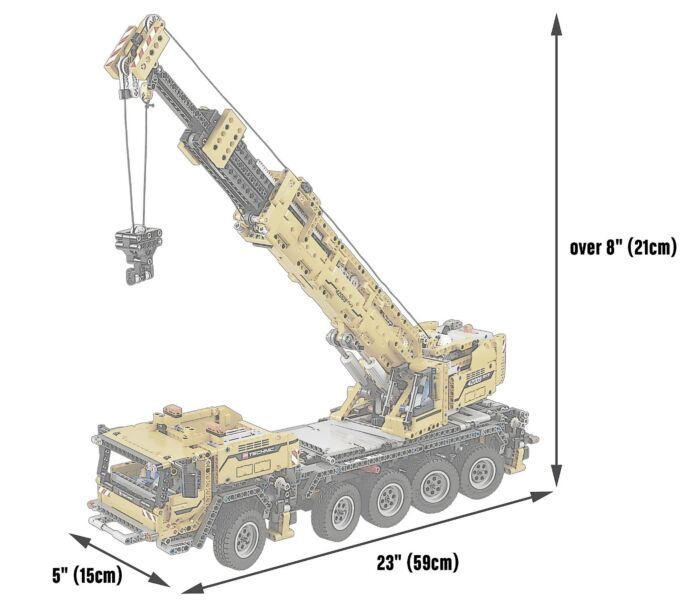 Lego technic crane 42009 on sale