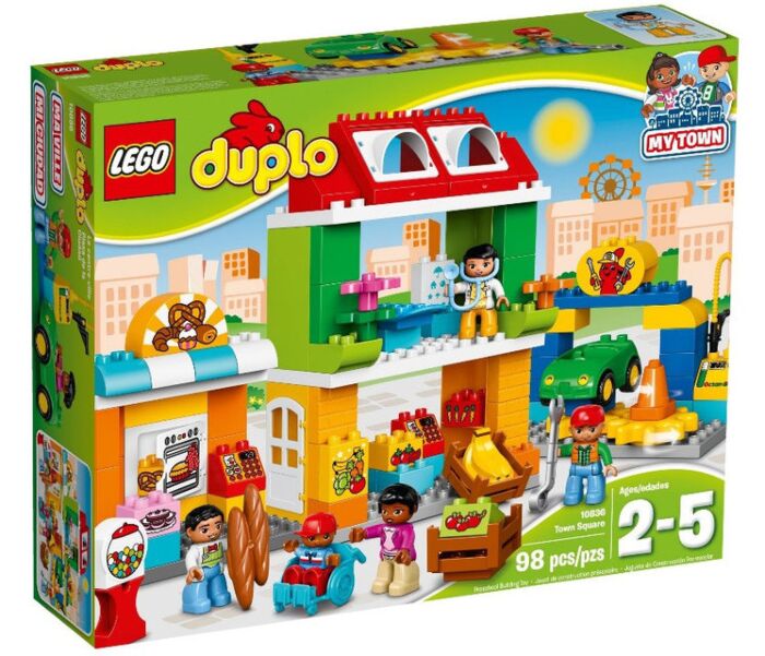 LEGO: Городская площадь DUPLO Town 10836: купить конструктор из