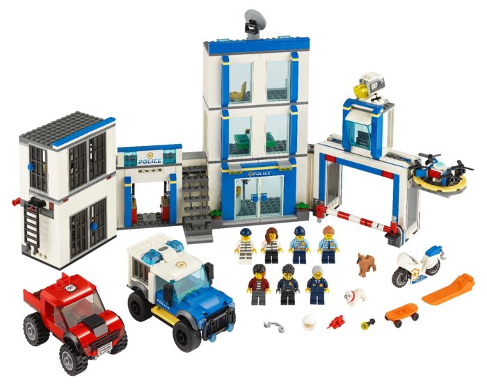 LEGO: Полицейский Участок CITY 60246: Купить Конструктор Из Серии.
