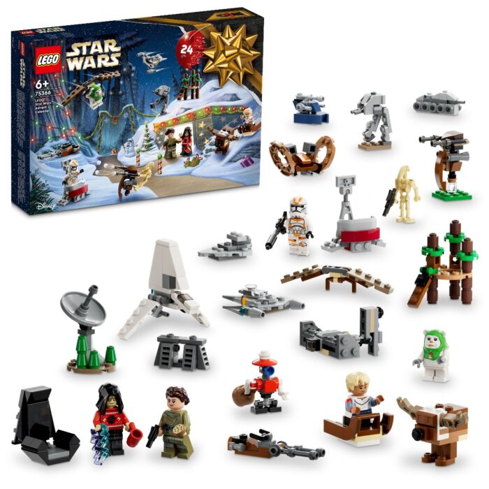 LEGO: Advent Calendar 2023 Star Wars 75366: купить конструктор из серии  LEGO Star Wars по низкой цене в интернет-магазине Marwin | Алматы, Казахстан