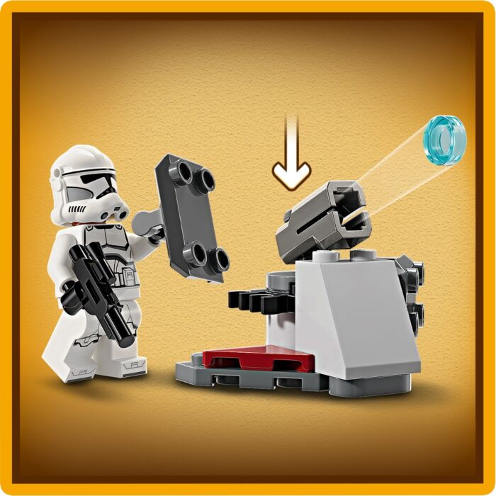 LEGO: Боевой Набор «клоны Против Дроидов» Star Wars 75372: Купить.
