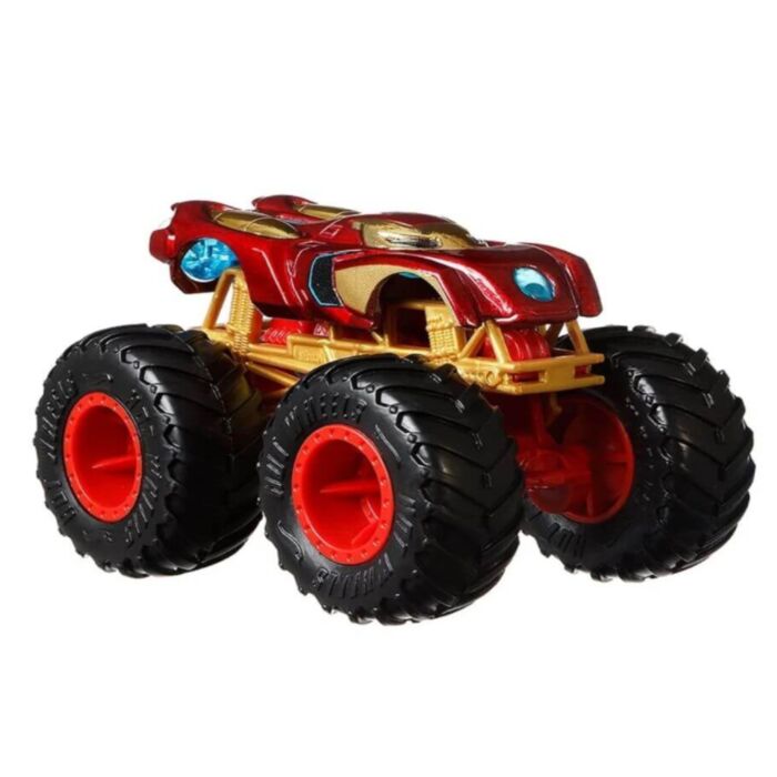 Hot wheels iron 2024 man monster truck
