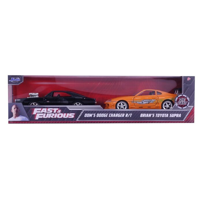 Jada Toys: 1:32 Fast & Furious 1970 Dodge Charger & 1995 Toyota