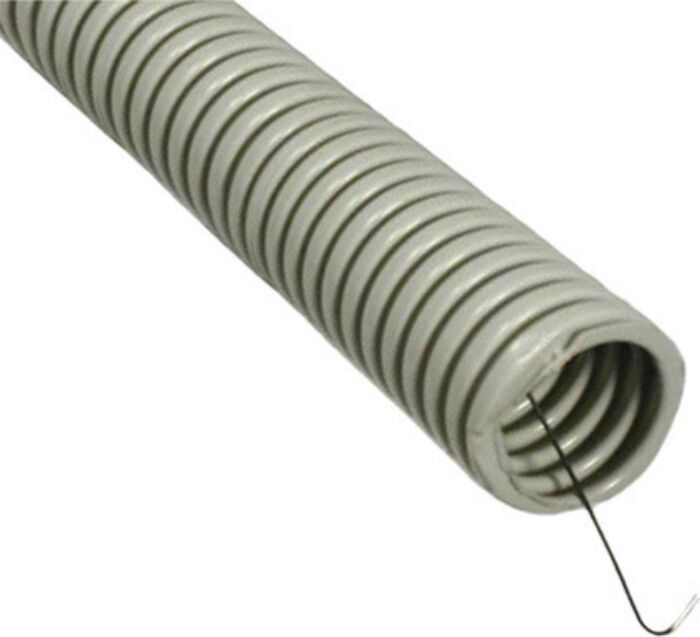 Гофротруба .ПВХ d 16 с зондом (100 м) легкая ЮПИТЕР : купить по низкой ...