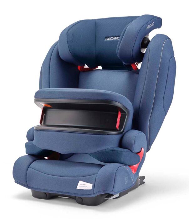 Recaro: Автокресло Monza Nova IS SeatFix Prime Sky Blue (9-36кг) 9м ...