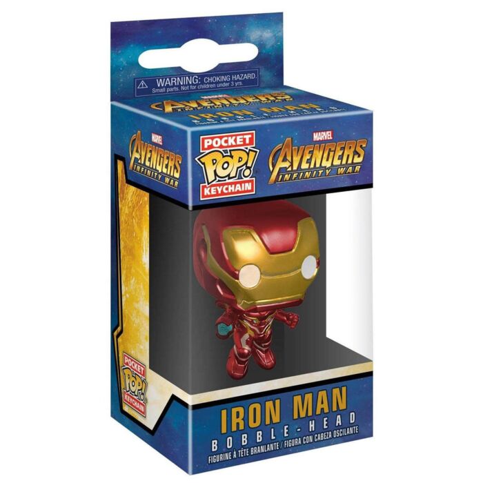 Iron man funko pop keychain sales