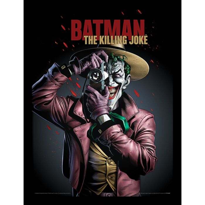 Постер В Рамке "THE KILLING JOKE COVER" 30*40 См.: Купить В Алматы.