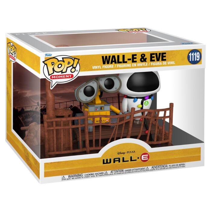 Funko Wall E. POP Moment Wall E Eve Marwin .1320936