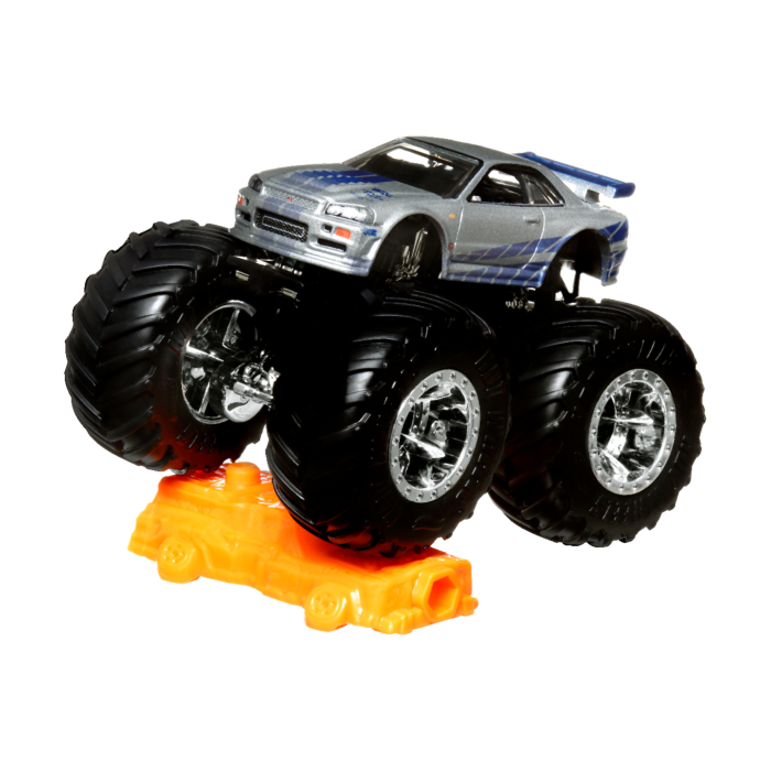 Hot Wheels Monster Trucks. 1 64 Fast and Furious Nissan Skyline Marwin .1392396