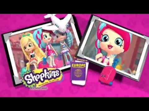 Moose Shopkins Shoppies. World Vacation Macy Macaron visits France Meloman .1014937