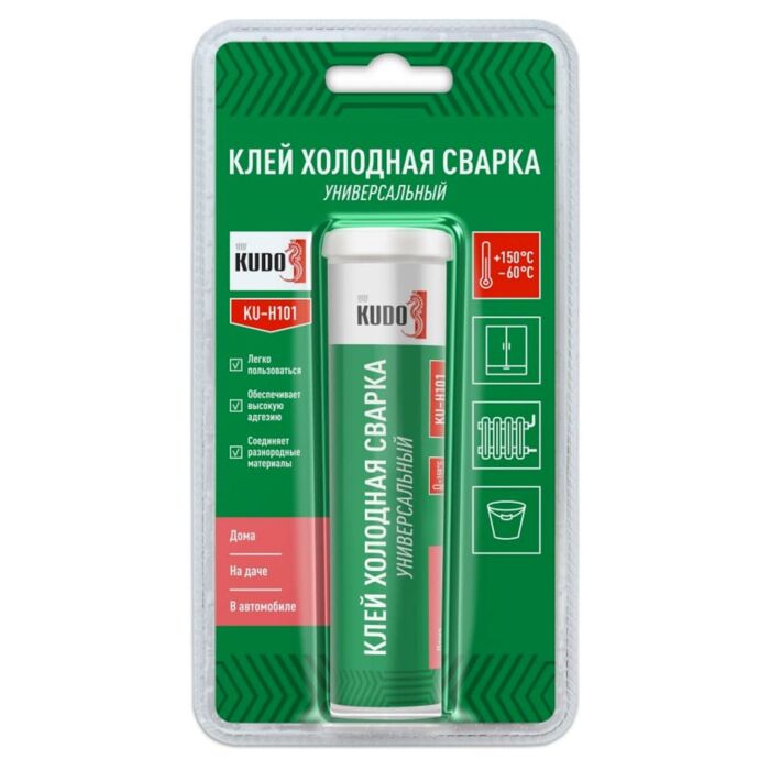 Клей холодная сварка Kudo универсальная 60 гр : купить по низкой цене в ...