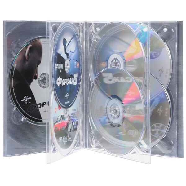 ФОРСАЖ 1-7 (7DVD)