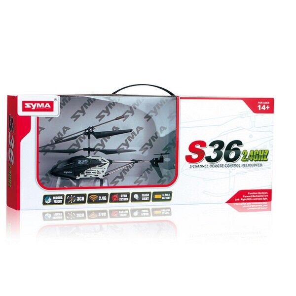 Syma: Вертолет S36 c гироскопом: заказать самолёт, вертолёт на п/у