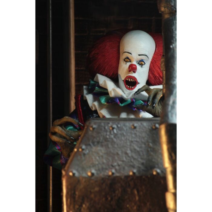 NECA IT 8 Clothed Action Figure Pennywise 1990 Movie 45472 MARWIN .1246055
