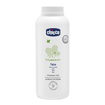 Chicco: Защитная тальк-пудра "Baby moments" 150гр (с рисовым крахмалом)