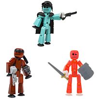 Stikbot: 3 фигурки Stikbot Off the Grid, Striker
