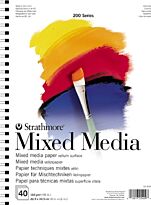 Альбом для микс-медиа Strathmore 200 Mix Media Paper (22,9X30,5), 160г/м, 40л.