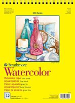 Альбом для акварели Strathmore 300 Watercolor Paper (22,9х31,1см), 300г/м, 12л.