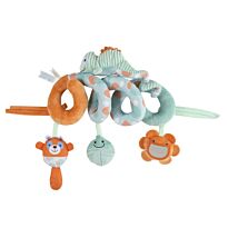 Chicco: Игрушка-подвеска мягкая "Хамелеон" 0м+