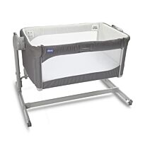 Chicco: Кроватка-манеж Next2Me Magic Moon Grey 0м+.
