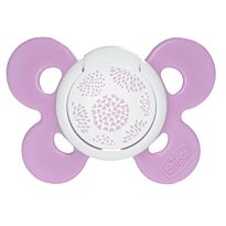 Chicco: Пустышка силикон Physio Comfort Soother 6м+, розовый ассорт