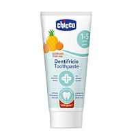 Chicco: Зубная паста c фтором, с фруктовым вкусом 1-5 лет
