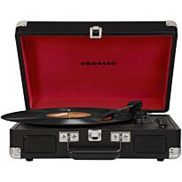 Проигрыватель виниловых дисков CROSLEY CRUISER PLUS Black c двухсторонним Bluetooth CR8005F-BK4