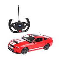 Rastar:  Радиоуправляемая машинка Ford Shelby GT500 на пульте управления, красный, 1:14