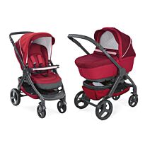 Chicco: Дуо система Stylego Up Crossover Red Passion