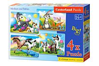 Castorland: Мамы и дети, 8#12#15#20эл.