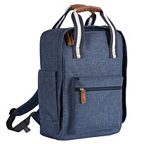 Chicco: Сумка-рюкзак для мамы Water repellent син.