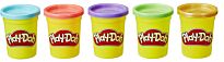 Пластилин Игровой набор 4+1 банки в ассортименте Play Doh