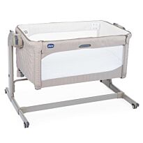 Chicco: Кроватка-манеж Next2Me Magic Beige 0м+