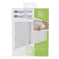 Chicco: Набор пост.белья Light Grey для Next2Me (2 простыни), серый
