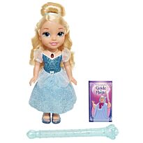 Jakks Pacific: Интерактивная кукла Disney "Принцесса: Золушка" (35 см, подвижн., звук, свет)