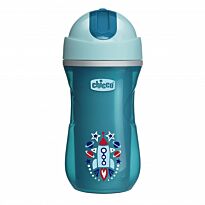 Chicco: Поильник Sport Cup 266 мл 14m+, голубой