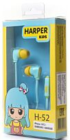 Наушники HARPER KIDS H-52 blue